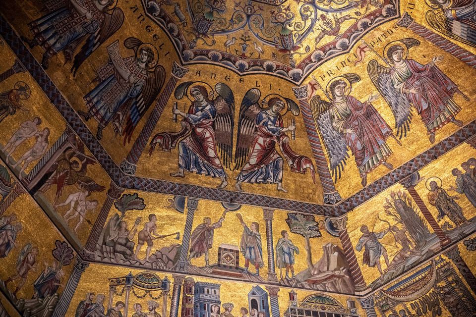 Roof of baptistry of St. John